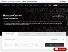 Tablet Screenshot of houstoncastles.com
